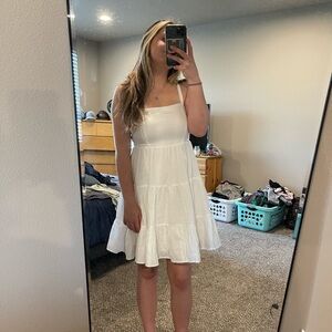 Elegant White Sundress